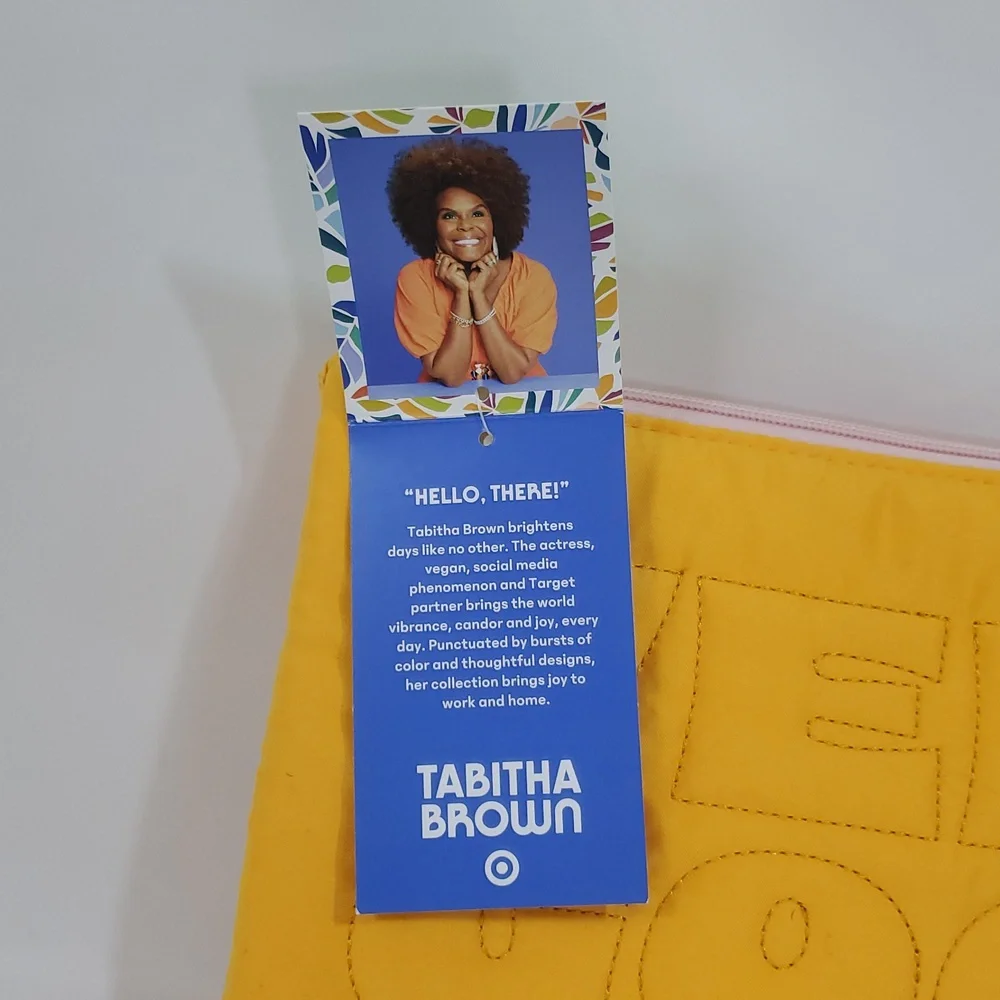 Stationery Pouch - Tabitha Brown for Target ~ "VERY GOOD" - Picture 6 of 16